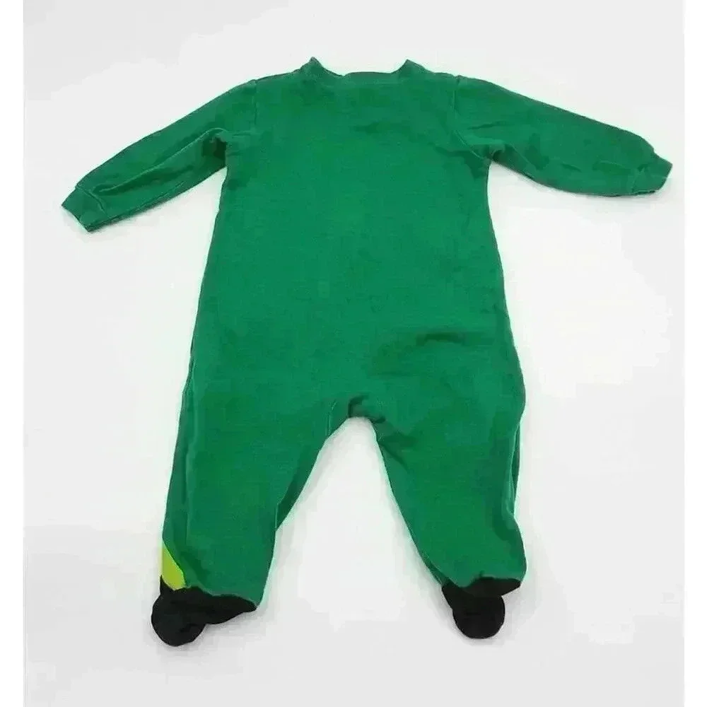 Boy's 6-9 M Halloween Zipper Sleepers - Glow in the Dark Skeleton & Frankenstein